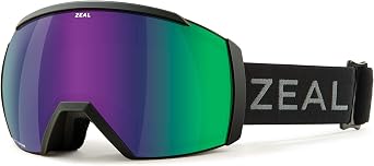 Zeal Optics Hemisphere - Full Frame Ski & Snowboard Goggles For Men & Women - Over-The-Glass Ready