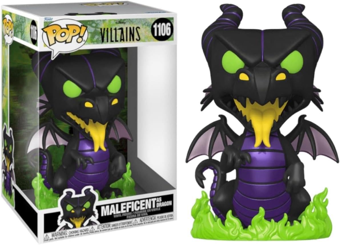 Funko Pop Jumbo: Villains - Maleficent Dragon