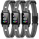 3-Pack Dog Bark Collar for Large Dog 8-120Lbs Medium Small Dog Barking Collar with 5 Adjustable Sensitivity...