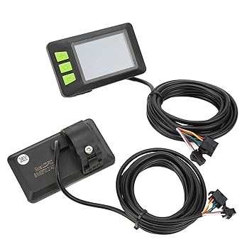Electric Bicycle Accessories, LCD Instrument Electric Bicycle Instrument Controller Easy Install for Scooters