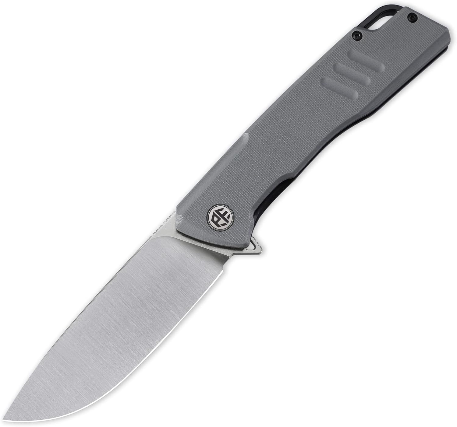 Petrified fish PFB02 Loco Pocket Knife, 3.70" D2 Satin