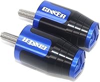 Vista 1 de Motorcycle Handle Bar End Weight Handlebar Grips Cap Anti Vibration Silder Plug for Suzuki Gixxer 150sf 250sf 155 Accessories (Color : Blue)
