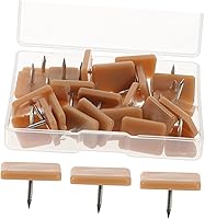 Vista 1 de Alfombrilla para silla de escritorio para alfombra, 30 unidades, almohadillas de piso para patas de muebles, almohadillas deslizantes