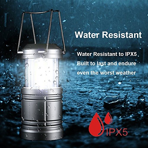 image for Hisonde Camping Lantern Tactical COB LED Lanterns for Hurricanes, Emer