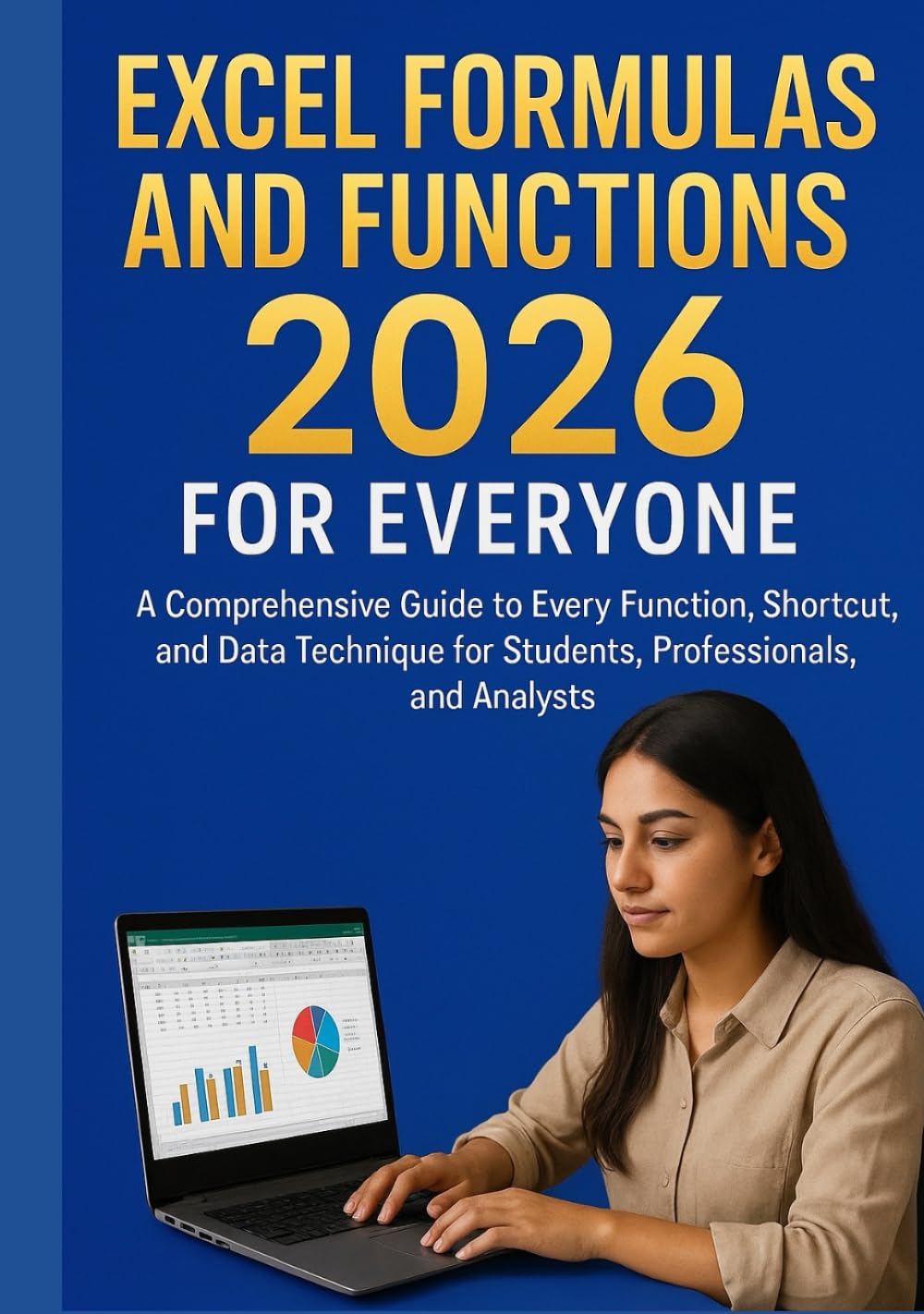EXCEL FORMULAS AND FUNCTIONS 2026 FOR EVERYONE: A Comprehensive Guide to Every Function, Shortcut, and Data Technique for Students, Professionals, and Analysts