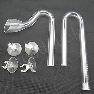 Aquarium Acrylic Lily Pipe Inflow Outflow for Live Plants Tube Filter 16mm