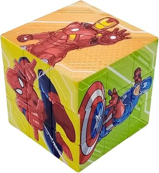 Sihirli K p Yapboz S per Kahramanl  Magic Cube 5.5 x 5.5cm No.4