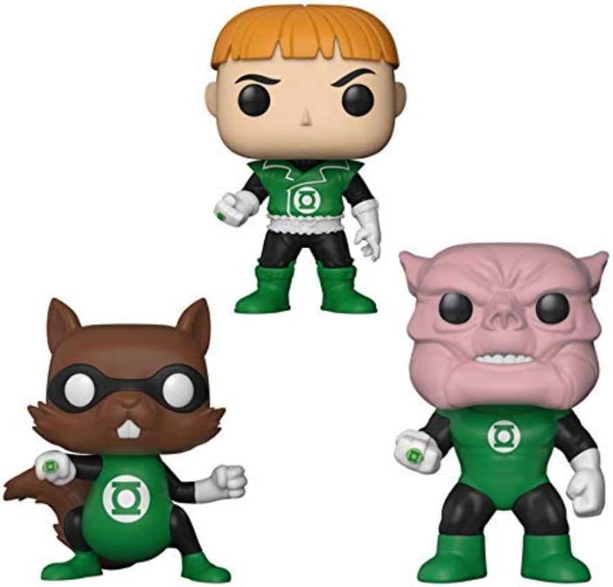 Mpreview Funko Pop Heroes Ch'P, Guy Gardner, & Kilowog 3-Pack Green Lantern Exclusive Dc Legion Of Collectors