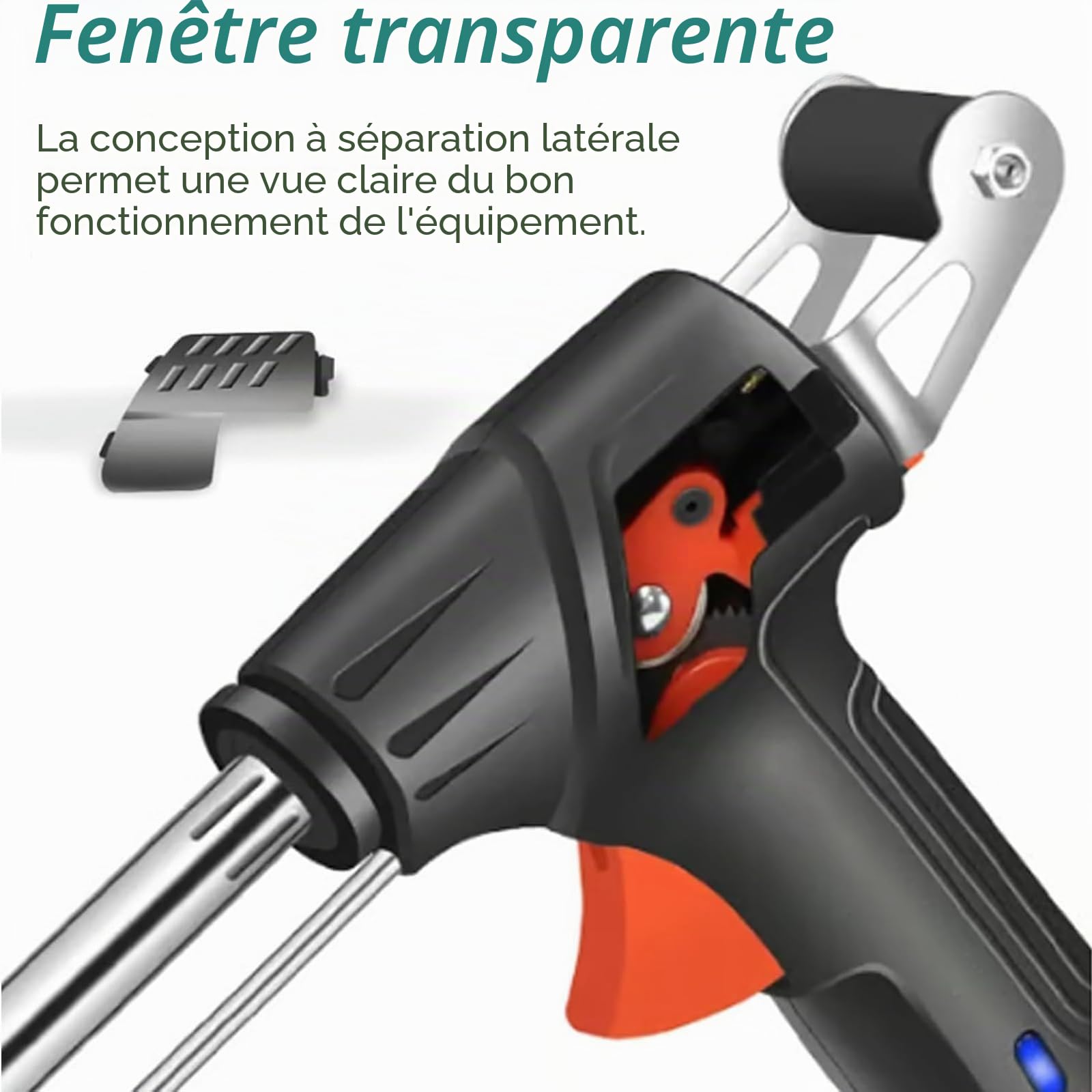 Machine à souder laser, poste de soudure portable à main pour projets métalliques et automobiles, pistolet de soudure léger pour passionnés de bricolage