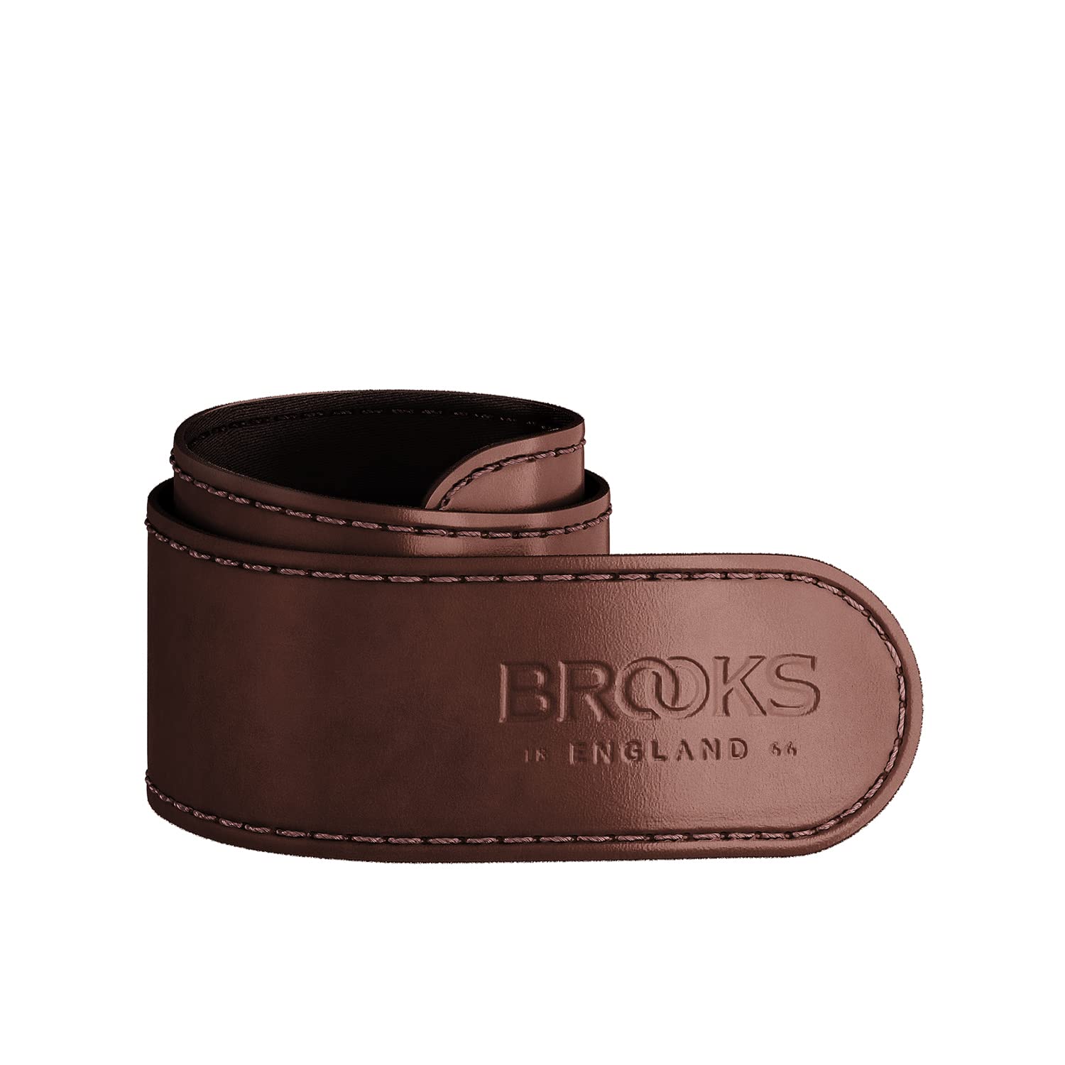 Brooks Trousers Strap-Antic Brown-New22 Erwachsenengurt, Unisex, Silver, Standard