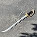 Caribbean Pirate Sword Prop for Cosplay, LARP, Costume Parties - Replica for Adults