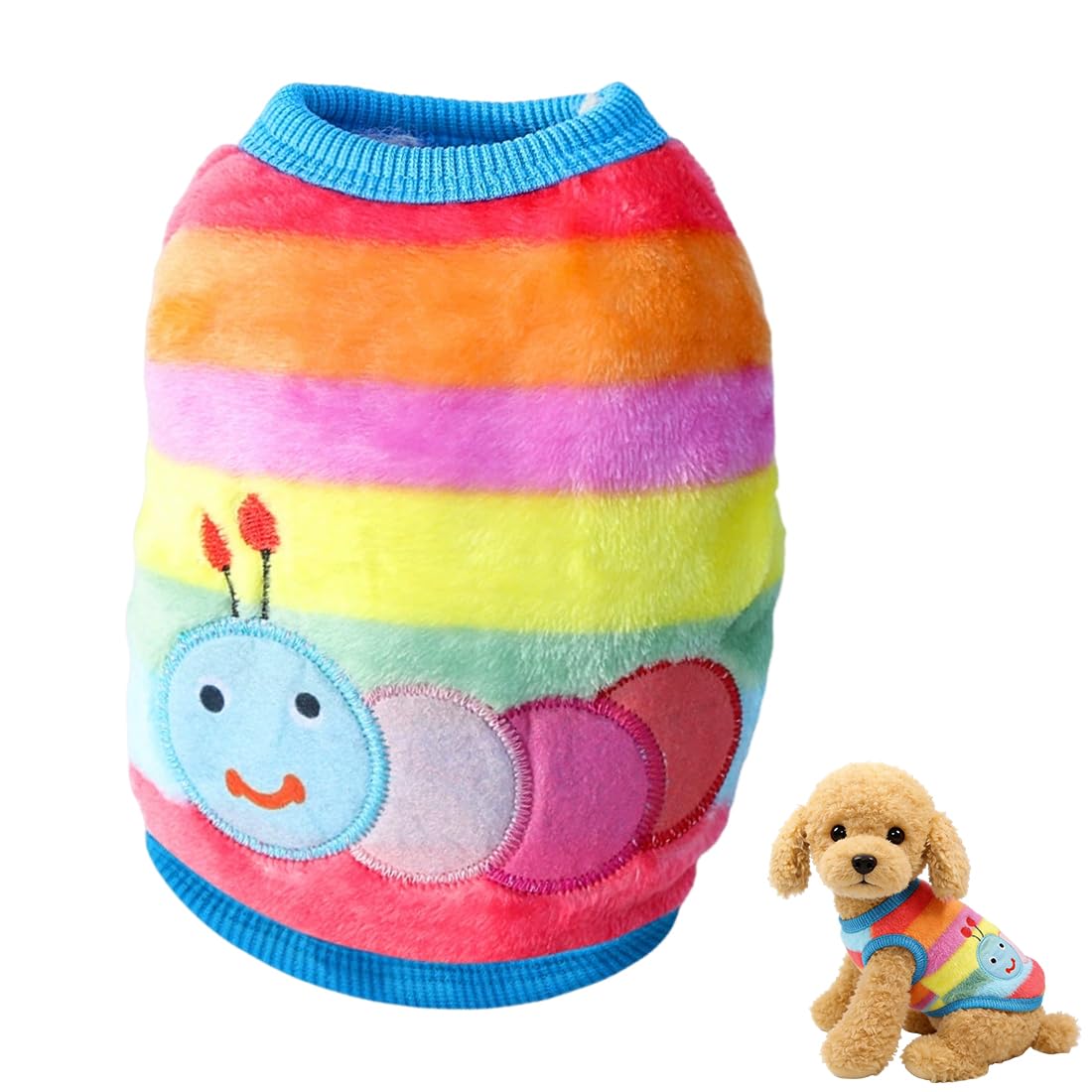 1 Gilet per Animali Domestici, Gilet per Cani e Gatti, Gilet Protettivo e Comodo per Cane e Gatto, Gilet da Avventura per Uscite, Viaggi, in Diversi Colori, Taglia 2cm
