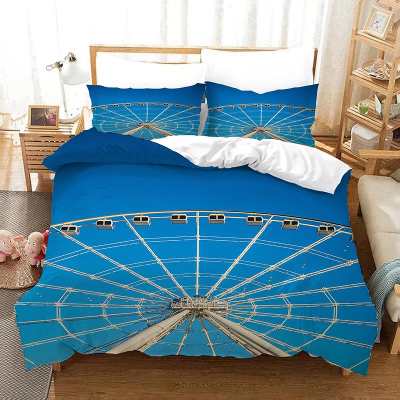 Housse de couette 140x200 microfibre 110g/㎡ impression 3D