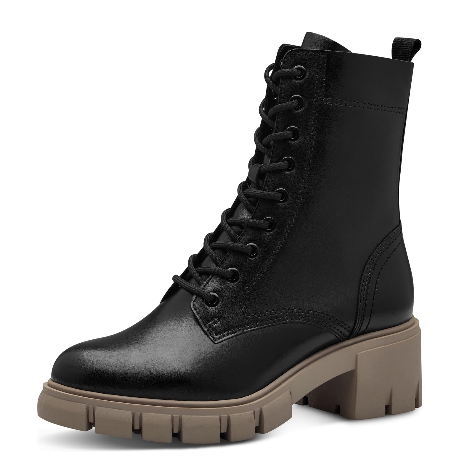 Tamaris Women's 1-25272-41 Ankle Boot, Black Comb 1 25272 41 098, 4 UK