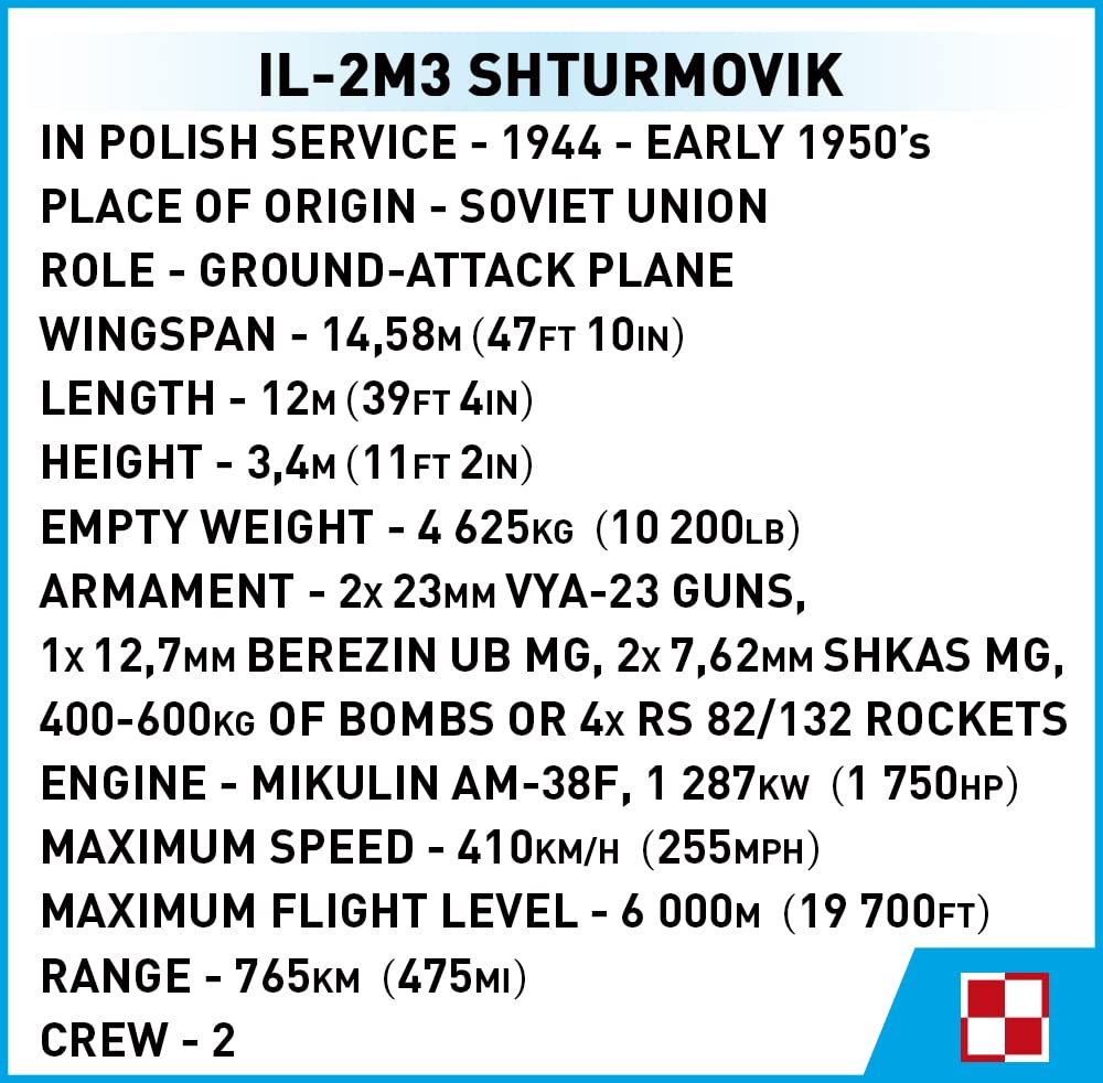 COBI IL-2M3 SHTURMOVIK