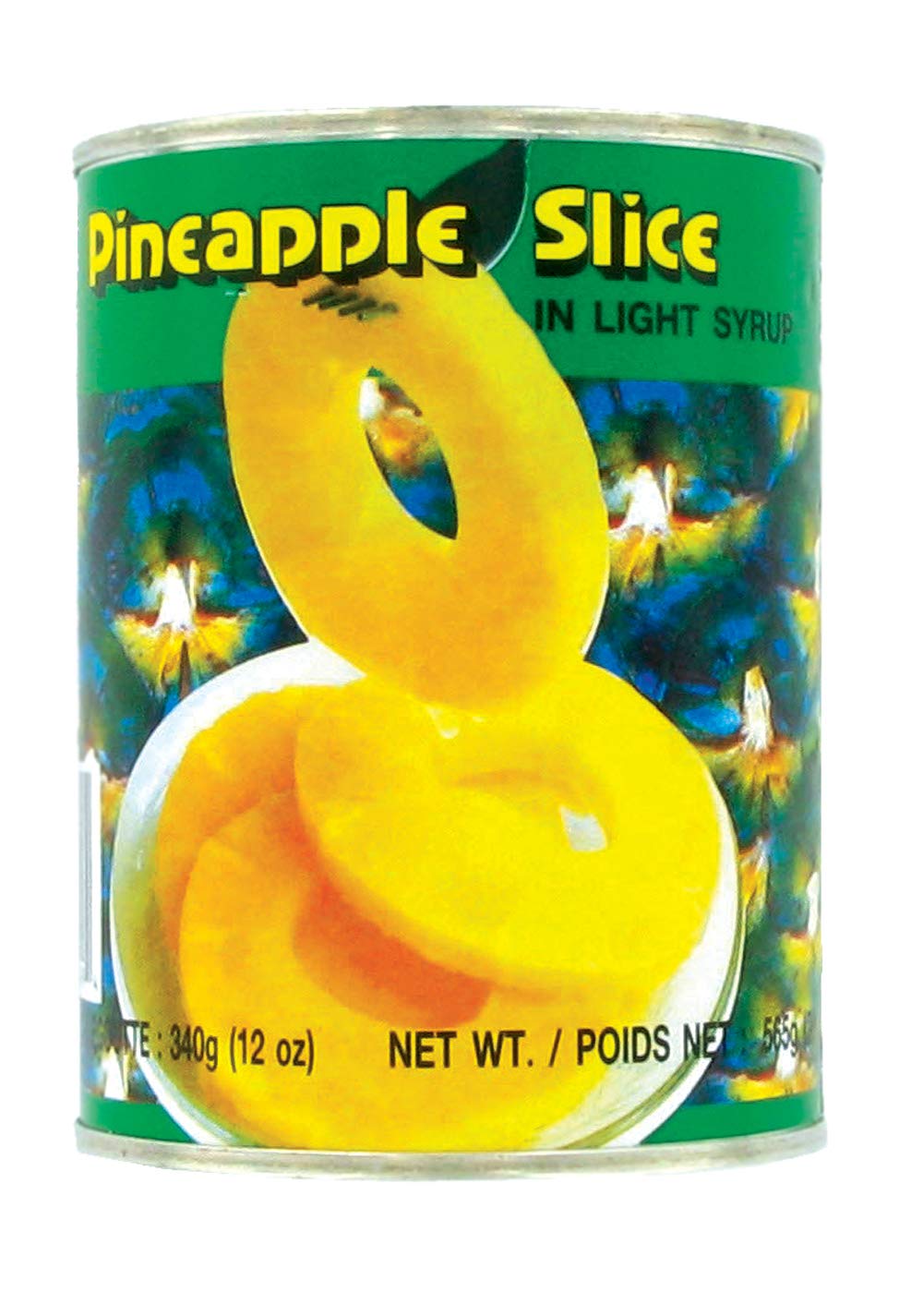 COQ Ananas en tranches au sirop léger en conserve - Fruits exotiques - 565G (Lot de 6 boîtes)