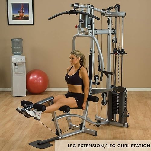 Vista 5 de Body-Solid Gimnasio en casa Powerline P1X de una sola pila