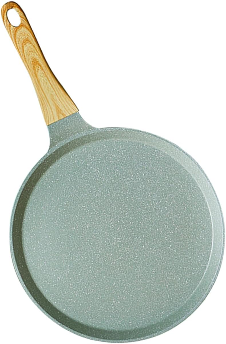 IMIKEYA 1pc Flat Bottom Pancake Pot Nonstick Japanese Omelette Pan Small Breakfast Pan