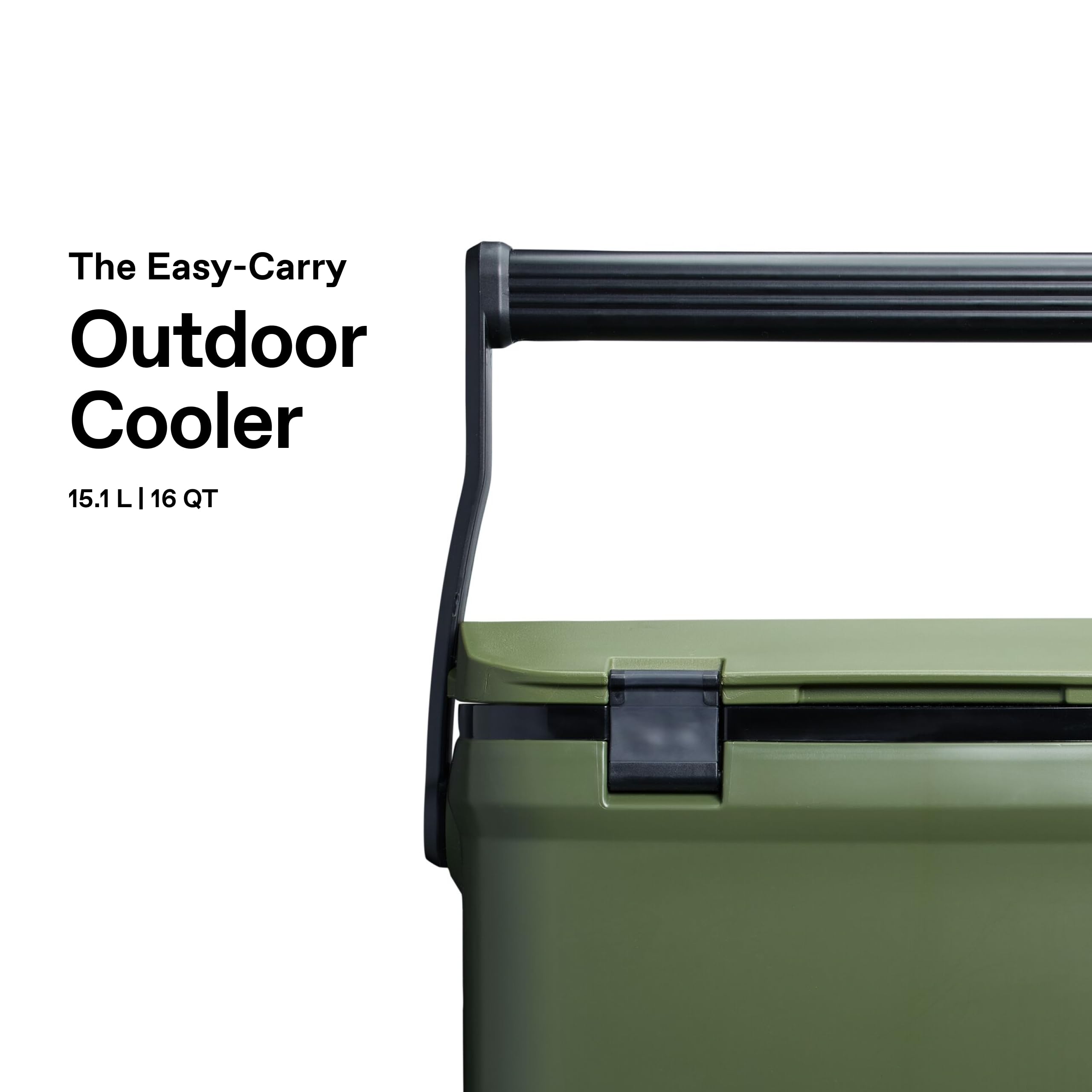 Stanley 1913 Adventure Outdoor Cooler Polar White - Double paroi en Mousse Isolante - sans BPA - Glacière - Glacière de Camping très résistante Qui Fait Aussi Office de de siège