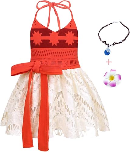 AmzBarley Vestido de encaje sin espalda con accesorios para bebé y niña, disfraz de fiesta de primer cumpleaños, vestido de encaje sin espalda
