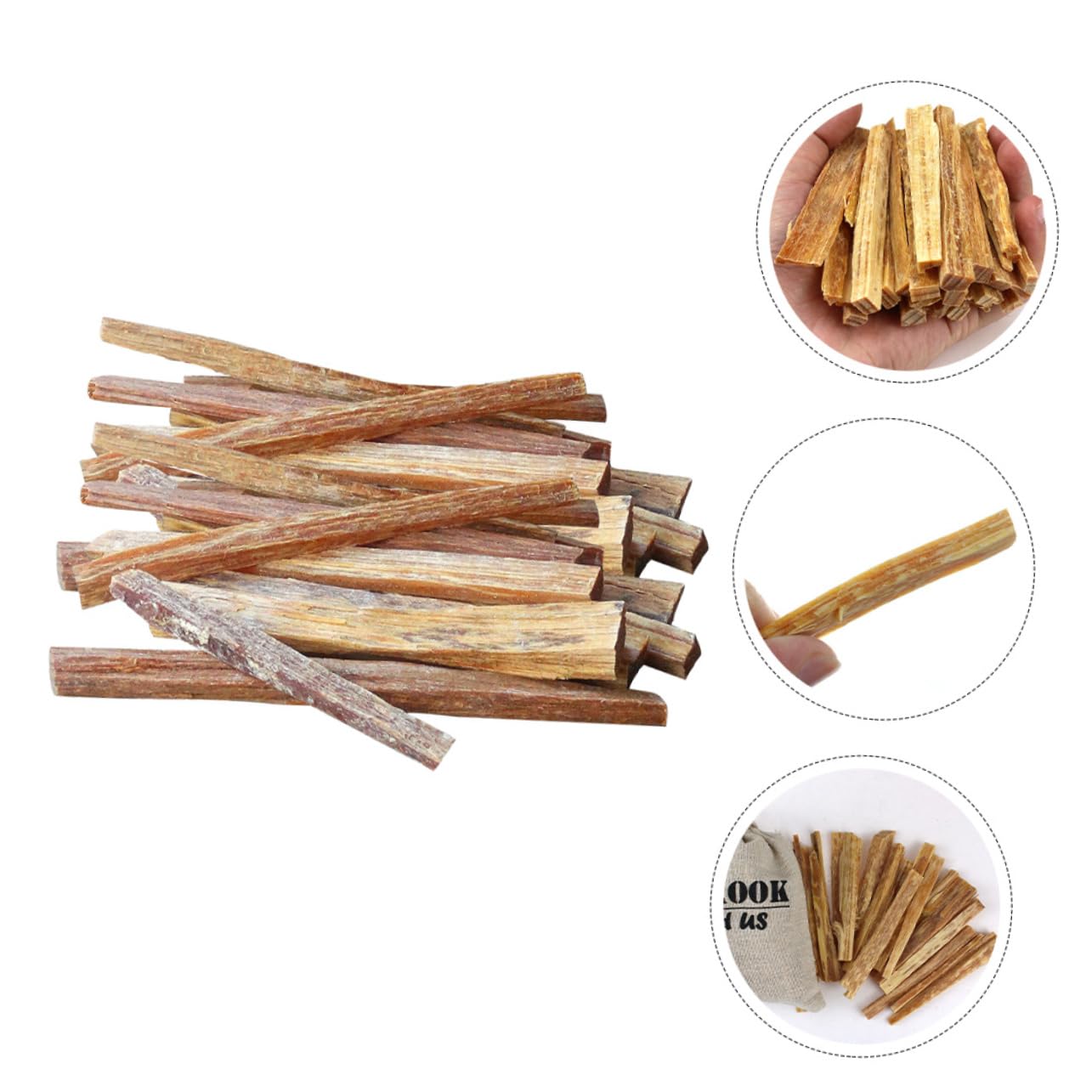 VINTORKY 1 Bag Natural Firelighters Outdoor Camping Fire Instant Hiking Portable Convenient