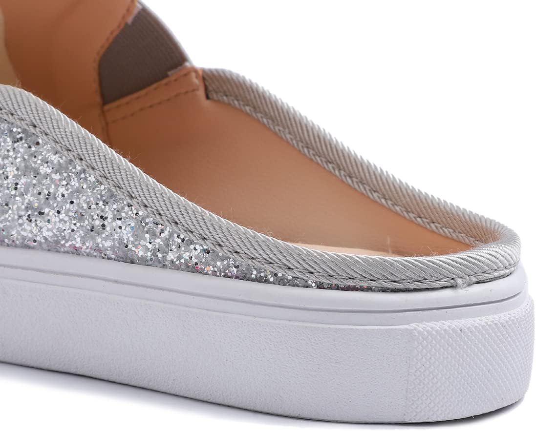 FEVERSOLE Women's Sport Mules Slip On Loafers Fashion Backless Sneakers - Image 6