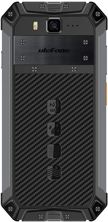 Exclusive Special Rugged Phones Ulefone Armor 3W, IP68 Waterproof Cell Phone Unlocked, Android 9.0 10300mAh Big Battery, Dual 4G 5.7 Inch FHD+, 21MP+8MP Helio P70 6GB + 64GB Glonass+GPS Shockproof Dustproof (Black)