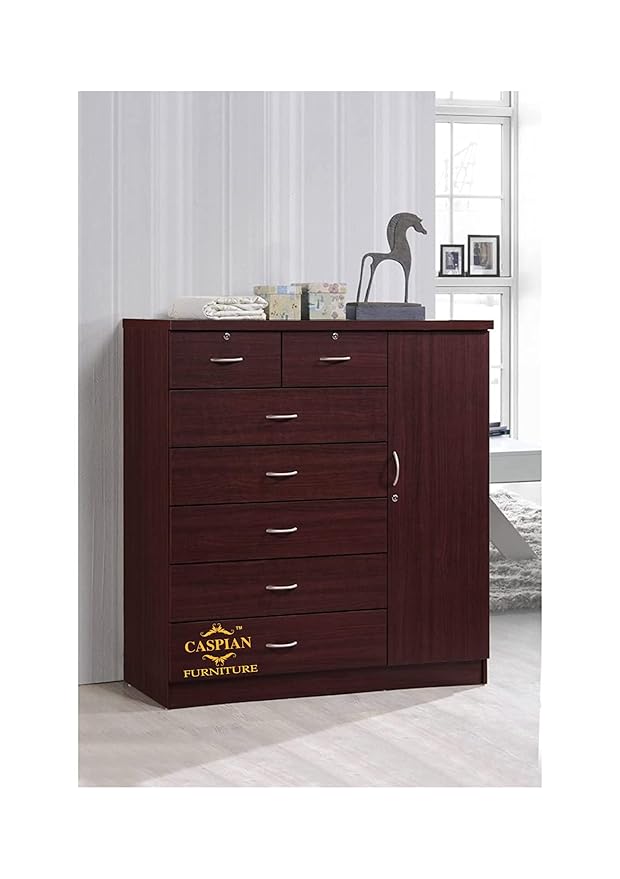 Caspian Furniture Engineered Wood Chest of Drawers for Home