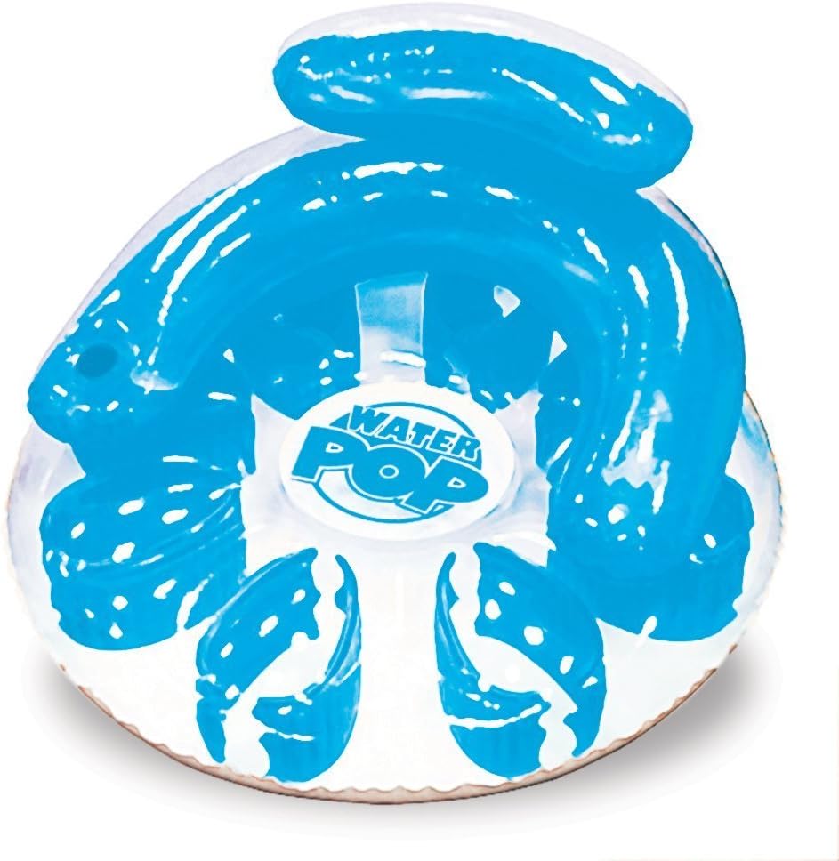 PoolmasterWater Pop Circular Swimming Pool Float Lounge, Blue Large