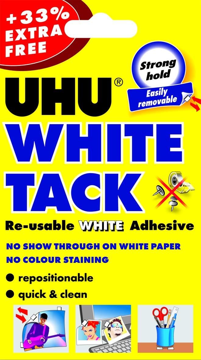 WHITE TACK HANDY + 33% FREE BLISTER