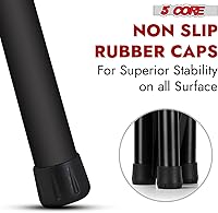 Vista 5 de 5 Core Soporte de altavoz trípode resistente ajustable para escenarios PA DJ y eventos de altura telescópica de hasta 72 ″ Montaje universal