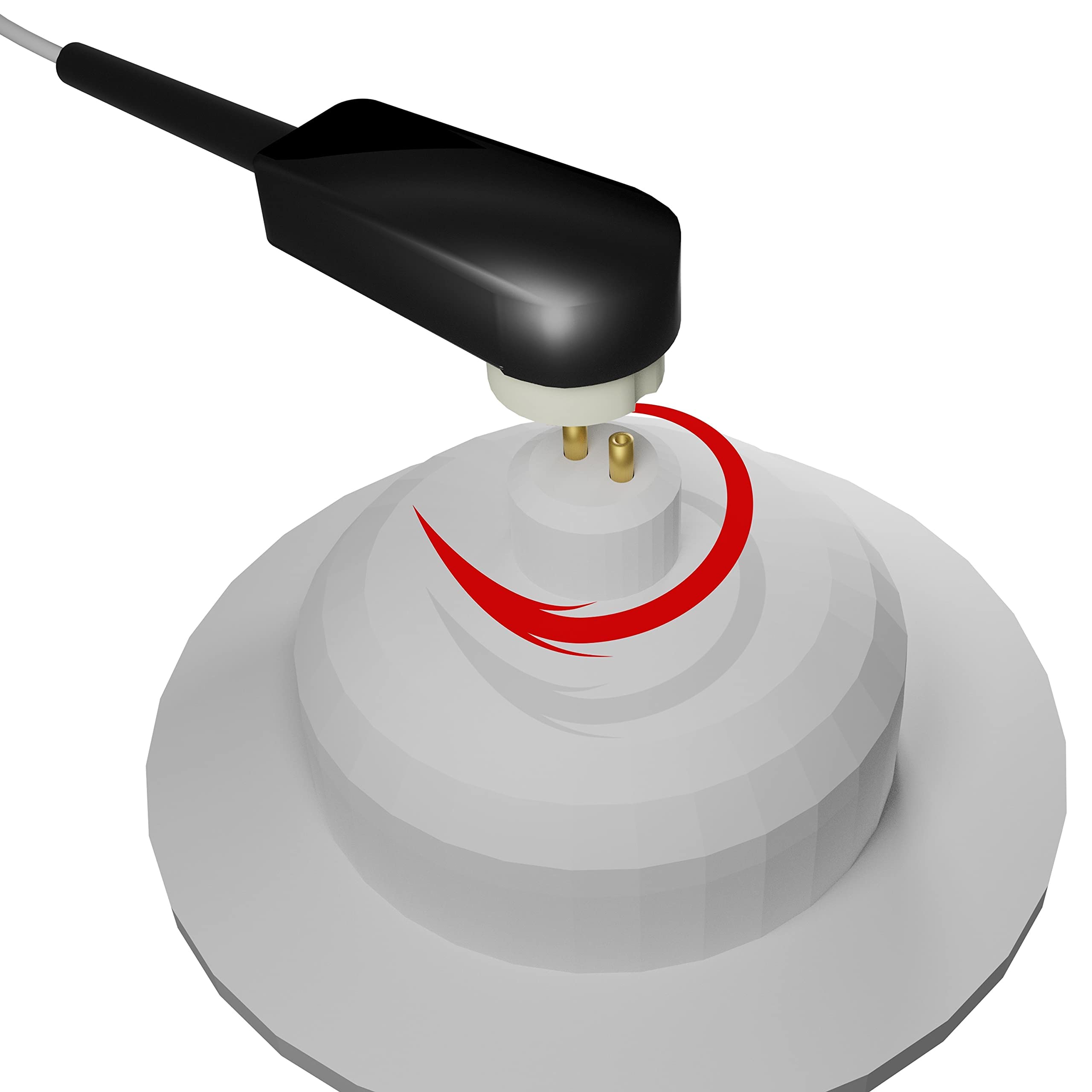ISOLATECH 100 Portalámparas GU10 Con Caja De Conexiones Para Focos LED | Para Bombillas LED Y Halógenas Hasta 250V/2A, Con Caja De Conexiones, Para Instalación Empotrada