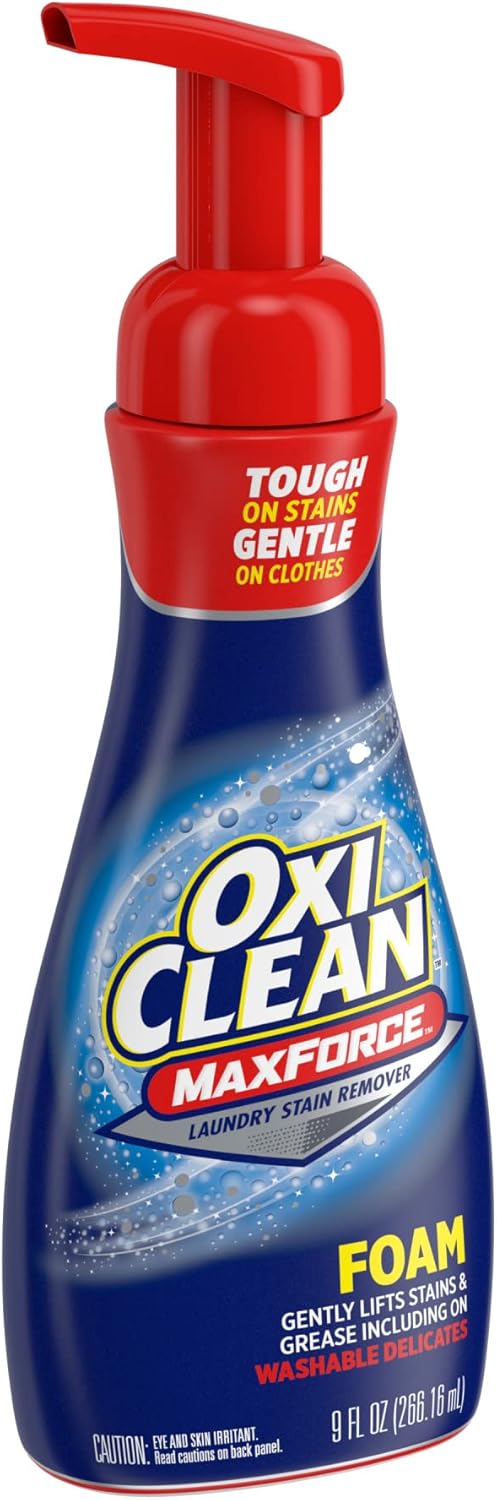 OxiClean Max Force Foam Laundry Pre-Treater, 9 oz