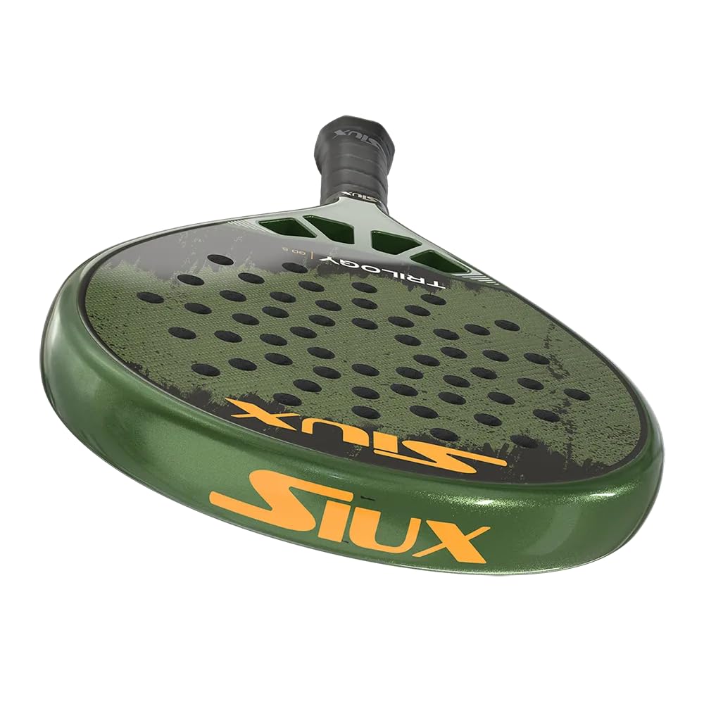 Siux – Padel-Schläger Trilogy Go 5, mittleres Spielniveau, runde Form – volle Kontrolle