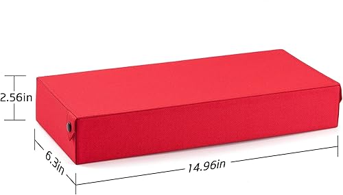 Miniatura 2 de TRIUMPH VISION Organizador de lentes de sol, soporte para lentes de almacenamiento, estuche para lentes múltiples, caja para gafas con tapa