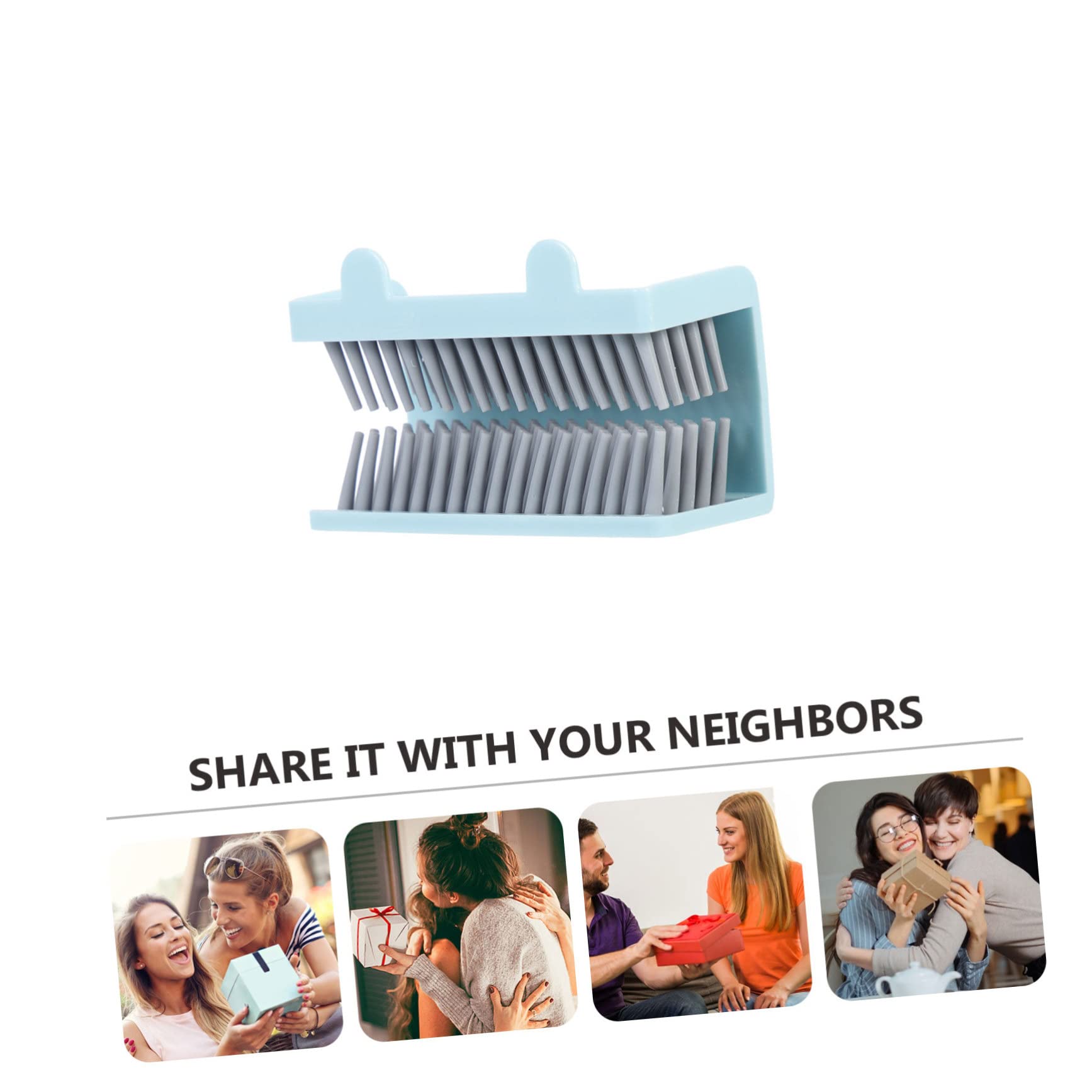 Angoily 4piezas Colector De Pelo para Ducha Atrapa Cabello para Pared Reutilizable y De Instalar Accesorio Compatible Superficies Orejas