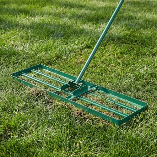 Rastra niveladora para césped Goplus 36 x 10 pulgadas miniatura 2