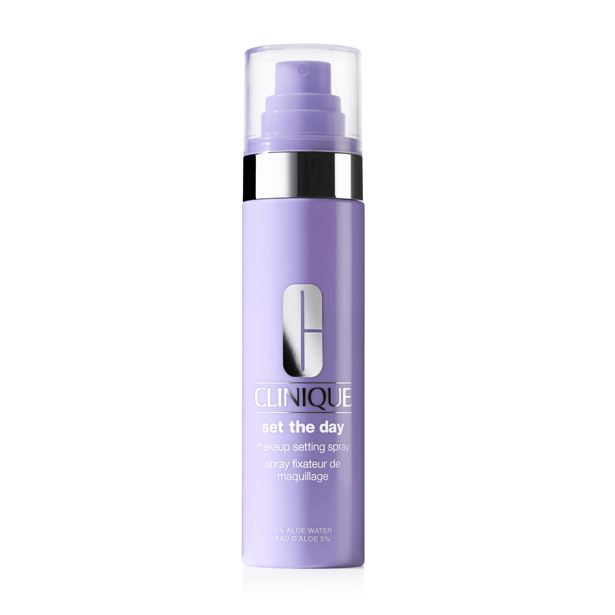 Clinique Set The Day Makeup Setting Spray With Aloe Water + Antioxidants | Sets Makeup All Day | Soothing + Hydrating Face Mist | Alcohol-Free + Suitable For Sensitive Skin 3.3 Fl Oz - Full Size