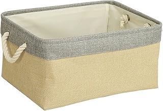 TBGTBS Folding Storage Basket Foldable Linen Storage Box  Decorative Storage Box - Compare price