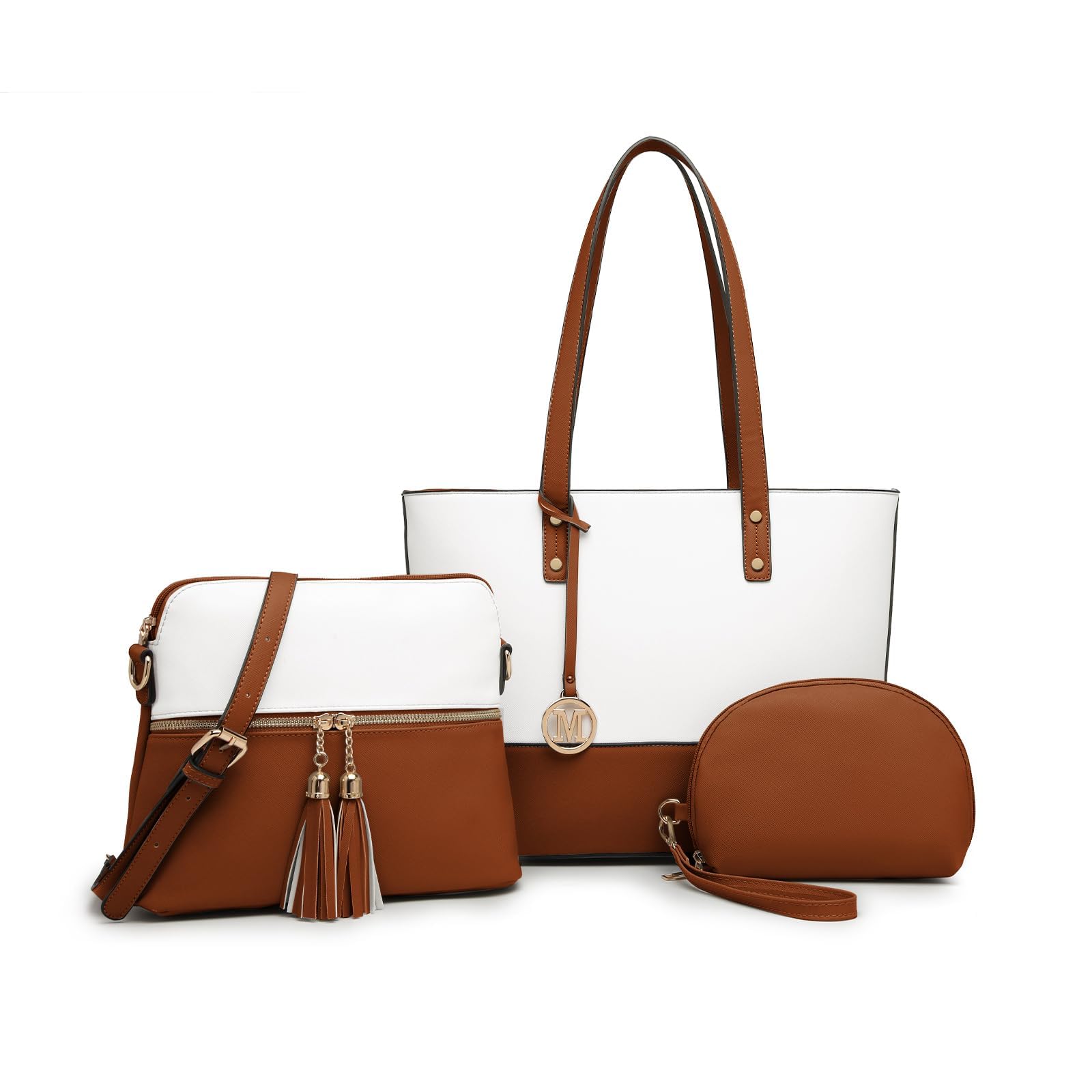 Miss Lulu Women's LG2023 BN/BG Handbag