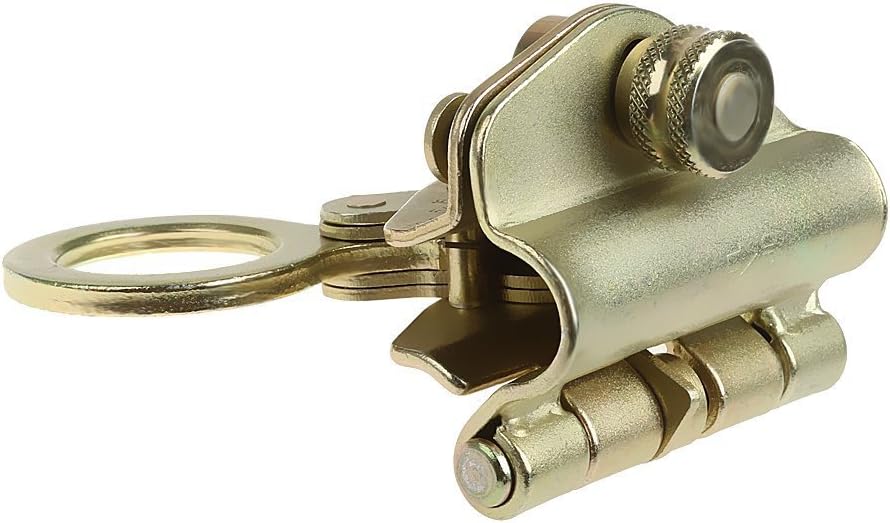 Rope Grab Ascender Fall Protection 25KN Riser Fits 14-16mm Nylon Rope for Rocking Climbing Tree Arborist