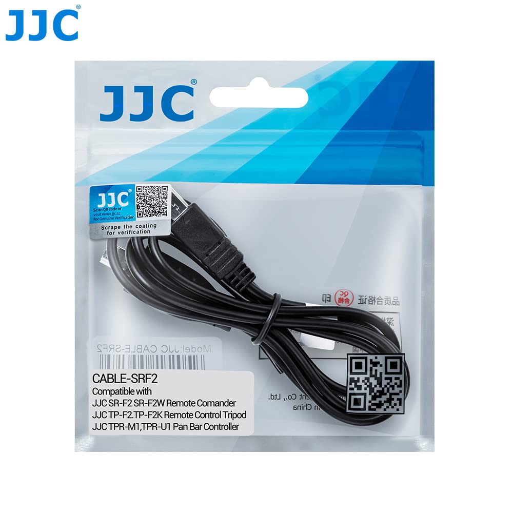 Cavo Scatto JJC 1m Per Telecomandi Sony - Compatibile Con SR-F2, TP-F2, TPR-M1 E TP-S2