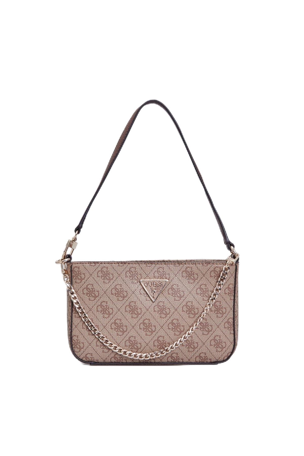 GUESSWomen's Noelle Mini Top Zip Shoulder Bag, One Size