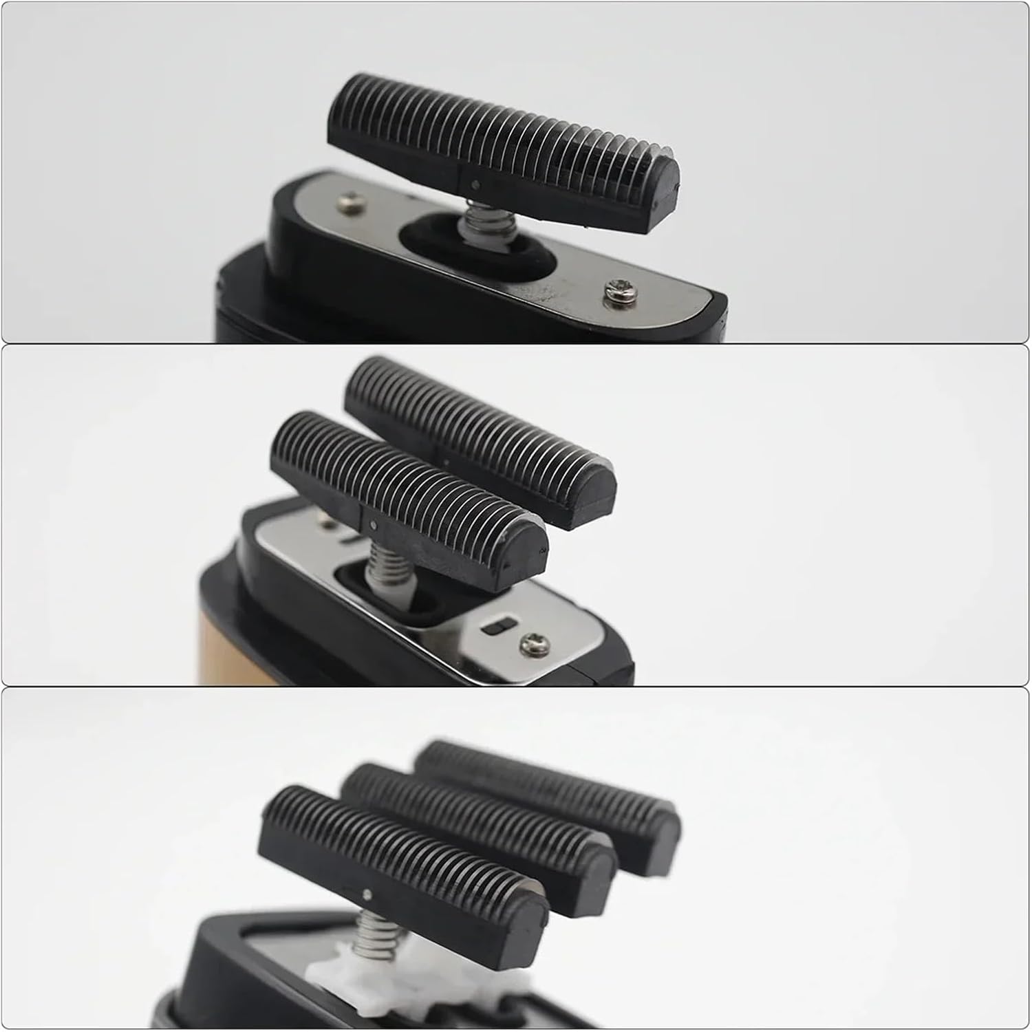 Replacement Blade Set Shave System Men's Electric Razor Shaver Accessories for M10,P620,HYN808 809,FF1S,TX10,R11,JC10000(10 Set)