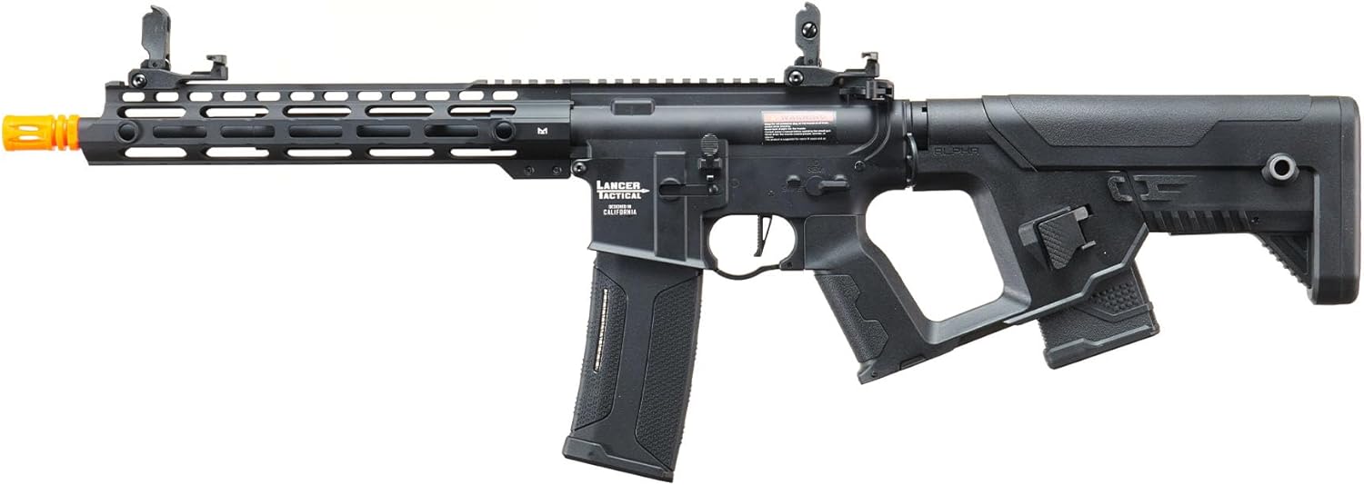 Lancer Tactical Gen 2 Proline Enforcer Blackbird M4 Full Metal Airsoft Rifle w/Two Magazines (ETU & Mosfet Included)