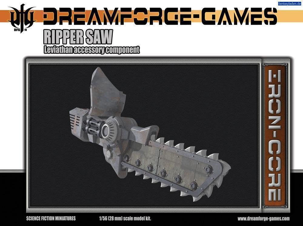 DreamForge - Ripper Saw Leviathan Weapon (28mm) Titan Saw