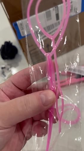 ZVOREL 8-teiliges Haarstyling-Set – Mit 4 Topsy-Tail-Werkzeugen, Bürste, Kantenbürste & Rattenschwanzkämmen, Pink