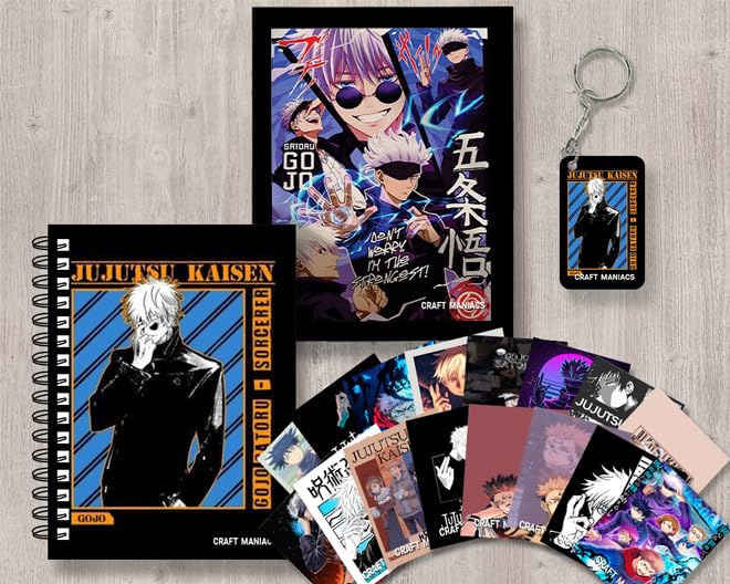 CRAFT MANIACS Jujutsu Kaisen Gojo Box Frame Gifting Combo : One A5