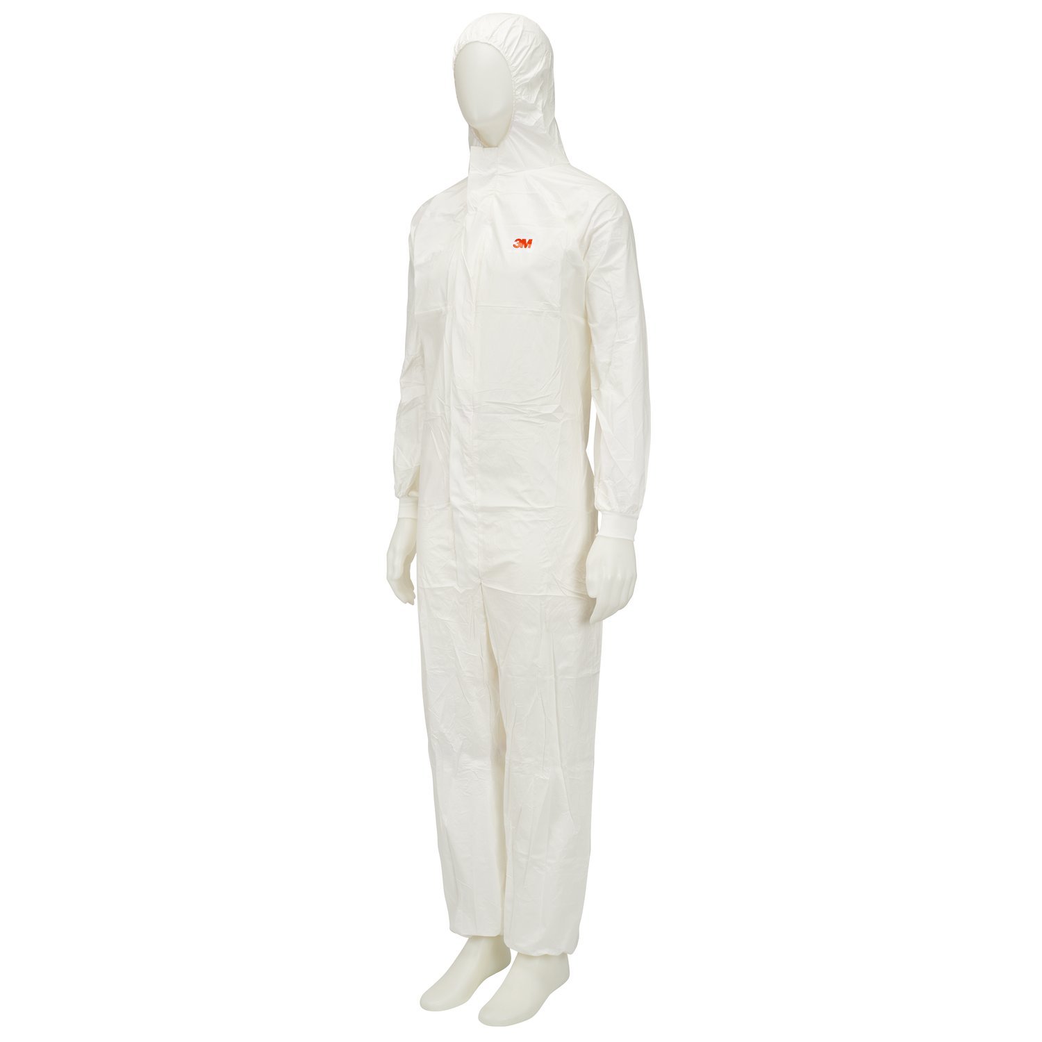 3M 45452XL Schutzanzug, Typ 5/6, Größe 2XL, Weiß, 4er Packung