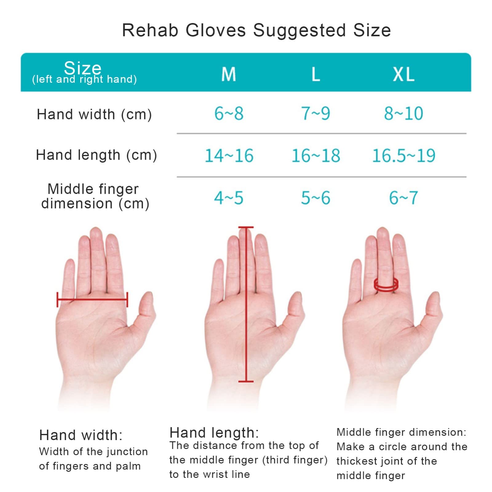 Férula de Mano/Guantes de Robot de rehabilitación/Entrenador de rehabilitación de flexión y extensión de Dedos, con Guantes espejados, para el deterioro Funcional de la recuperación del GOL